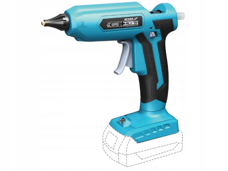 Pistolet do kleju akumulatorowy 18V DEDRA SAS+ALL DED7052