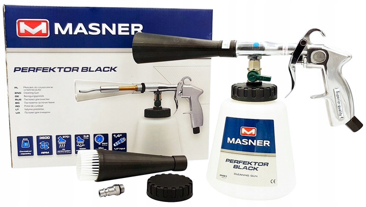 K2 MASNER PERFEKTOR BLACK PISTOLET DO CZYSZCZENIA