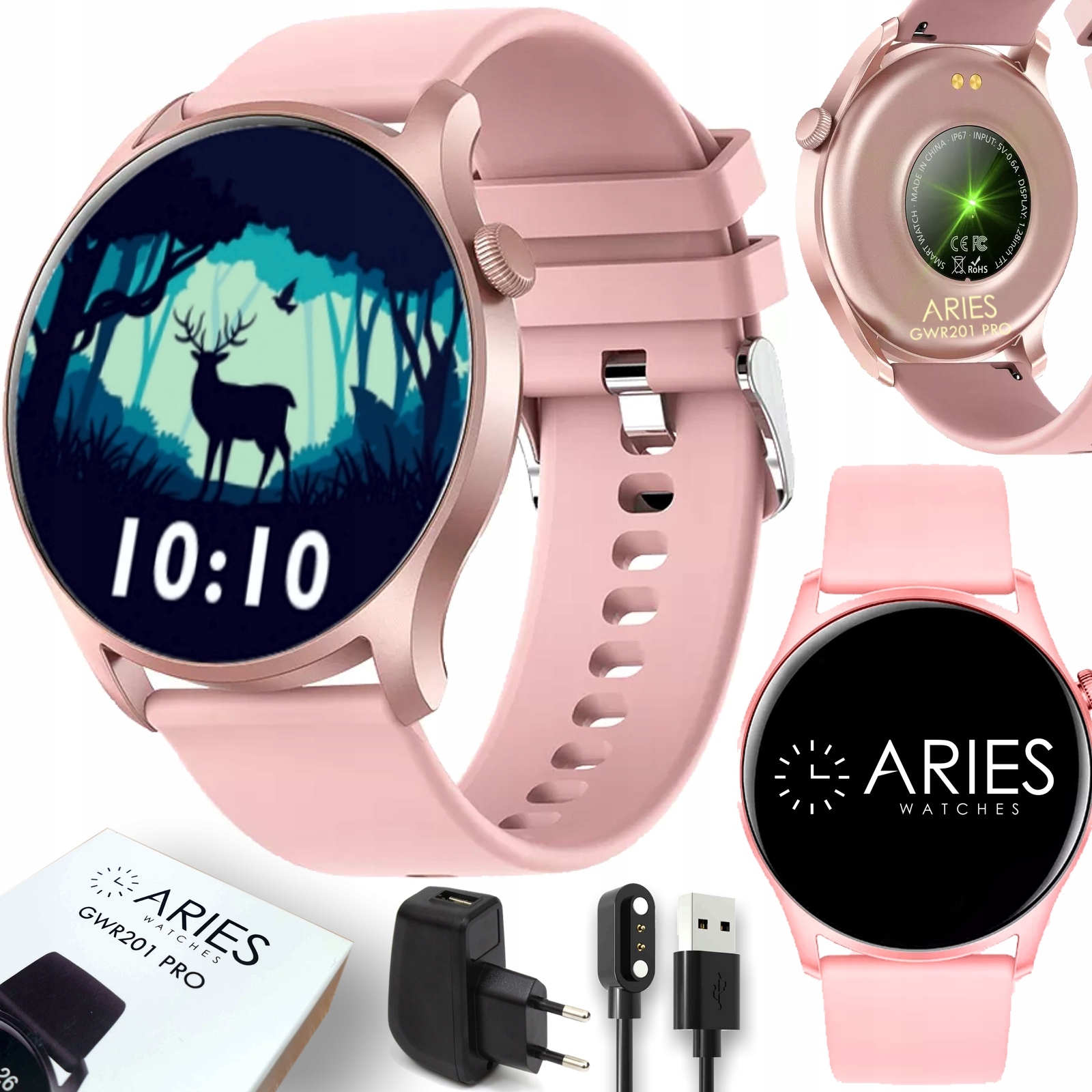 

Smartwatch Damski Wodoodporny Sportowy GWR201 Pro