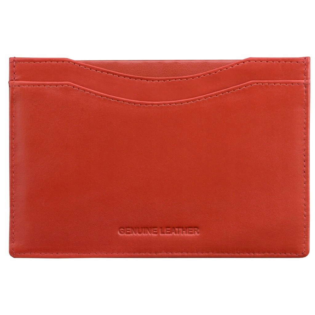 Husa dama din piele pentru pasaport biometric - KUK-26PR (Rosu)