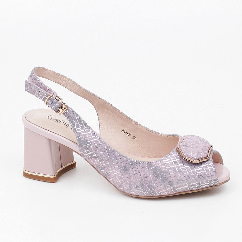 Loretta Vitale 40107 Růžové Elegantní Sandálky vel. 39