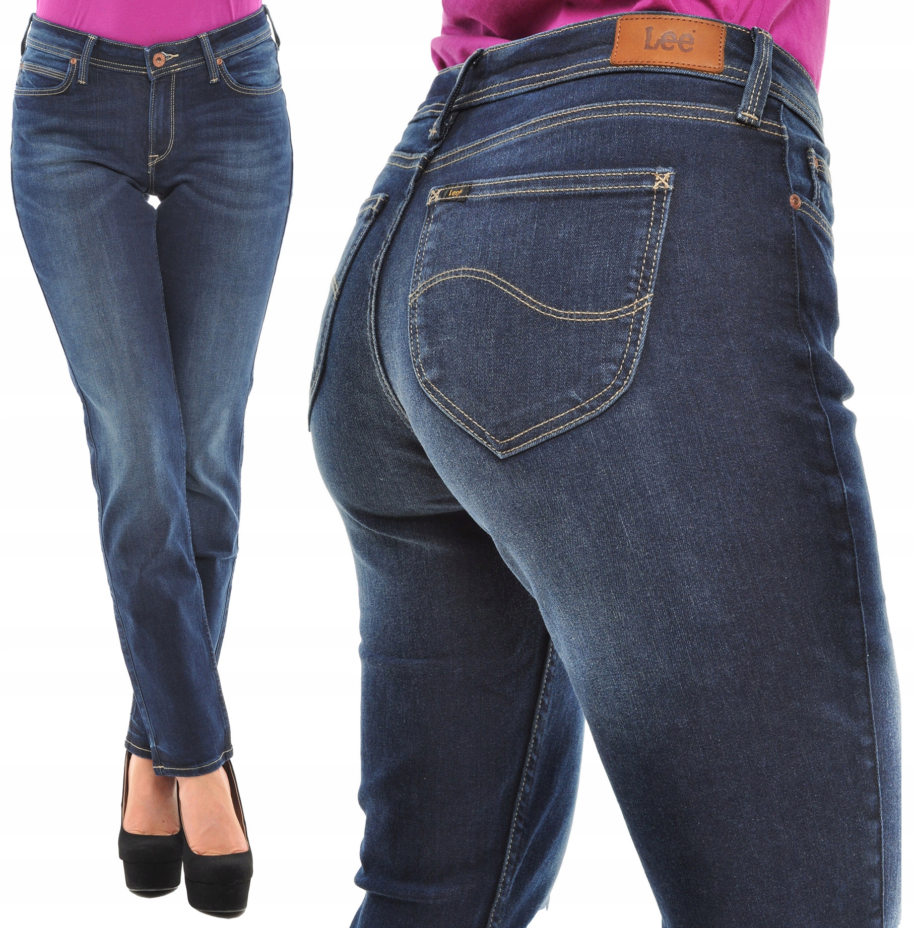 

Lee spodnie Regular straight jeans Emlyn W28 L35