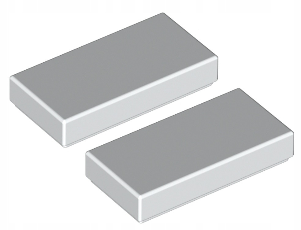 

Lego Płytka Płaska 1x2 Biała/White 3069/306901 x2