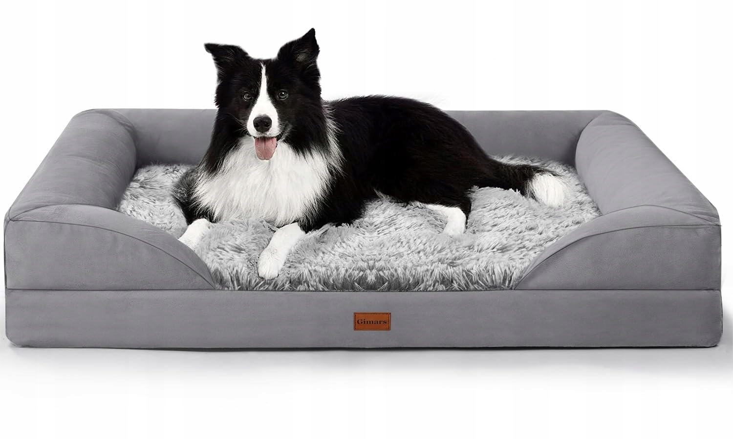 Levně Gimars Pelíšek pro velké psy s pěnou a potahem