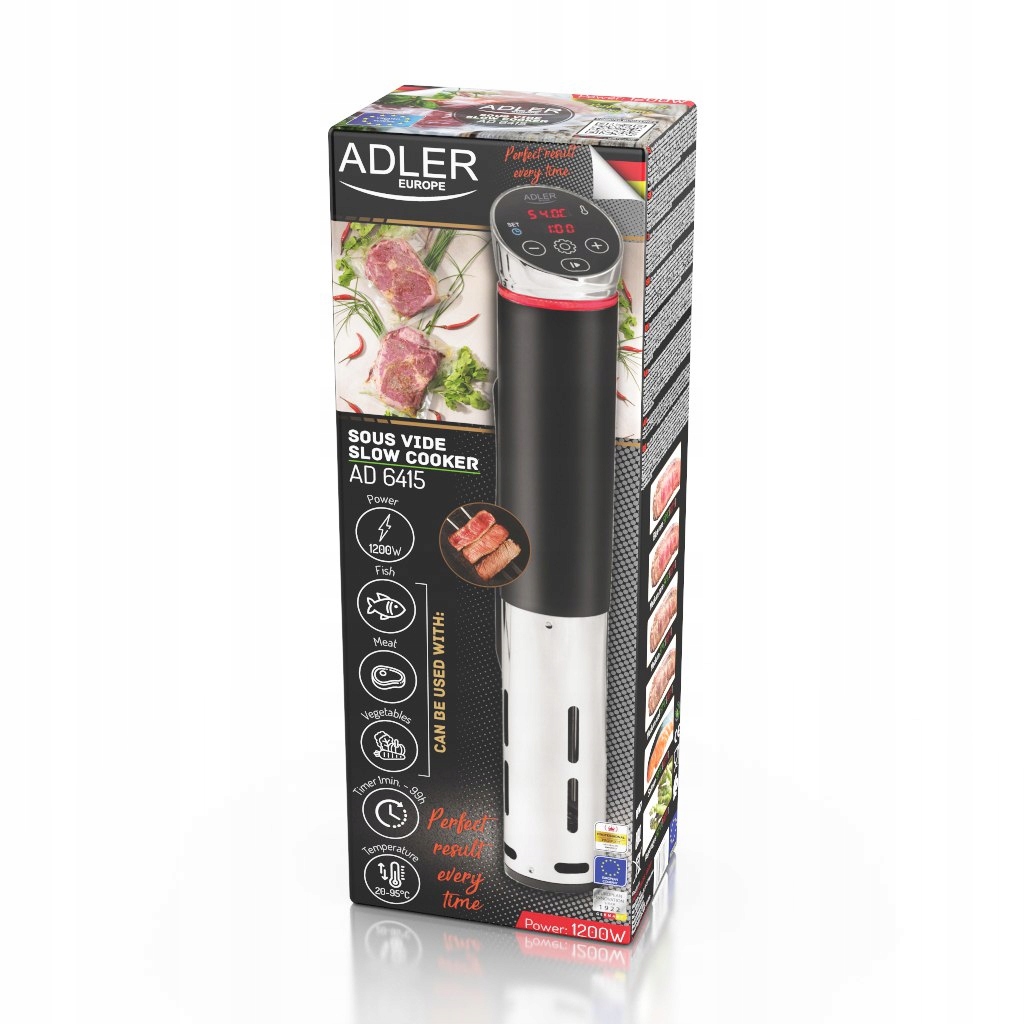 Adler | AD 6415 | Sous Vide Slow Cooker | Bowl capacity L | 1000 W | bbbb Pojemność 20 l