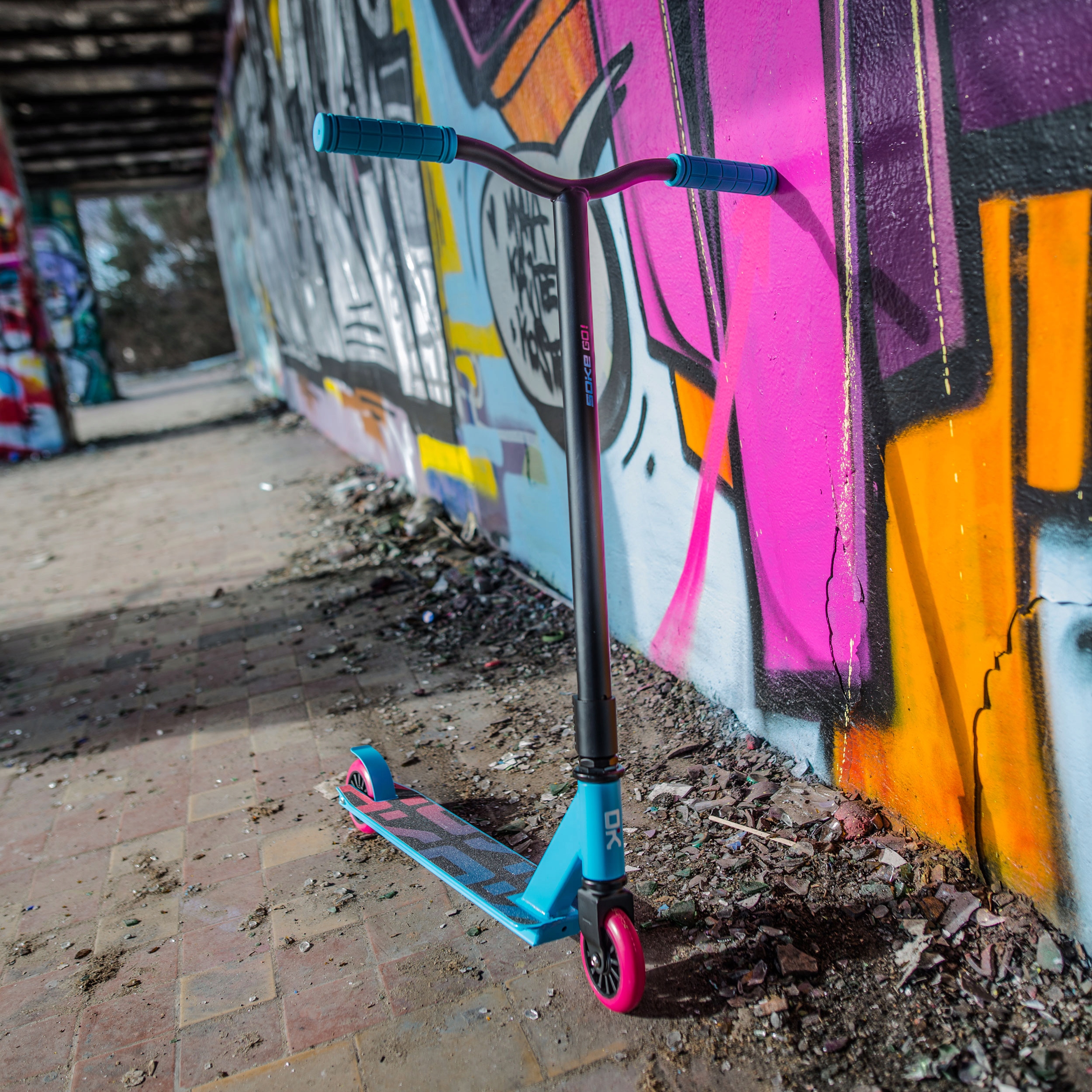 Hulajnoga wyczynowa do trików ABEC-9 SOKE GO! Model GO!