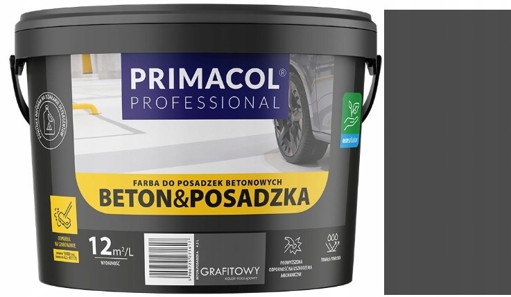 Primacol Beton Posadzka Farba Do Posadzek Z Betonu Betonowych Grafit 2.2L