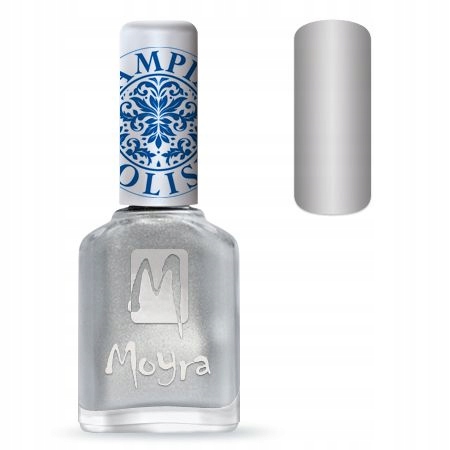

Moyra Lakier do stempli 08 Silver 12 ml