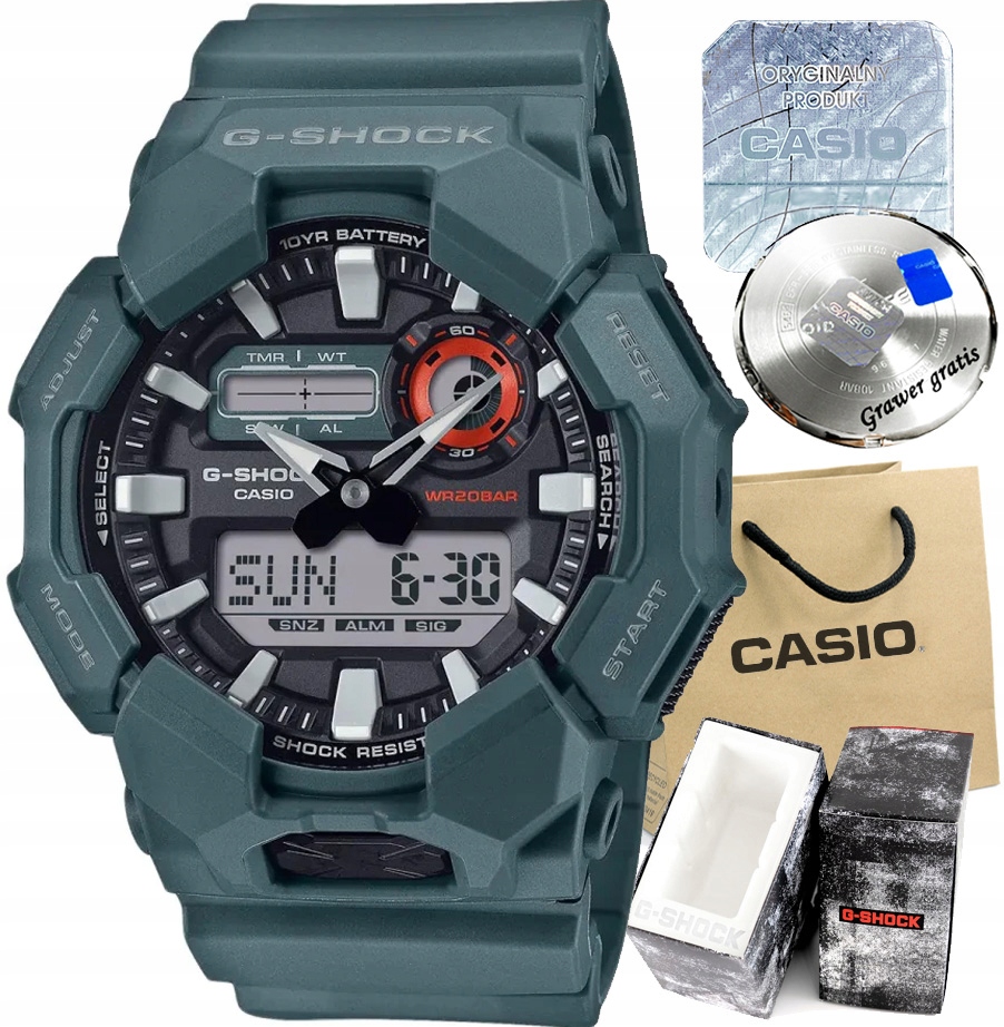 pánské hodinky Casio G-shock Frass voděodolné S Gravírováním