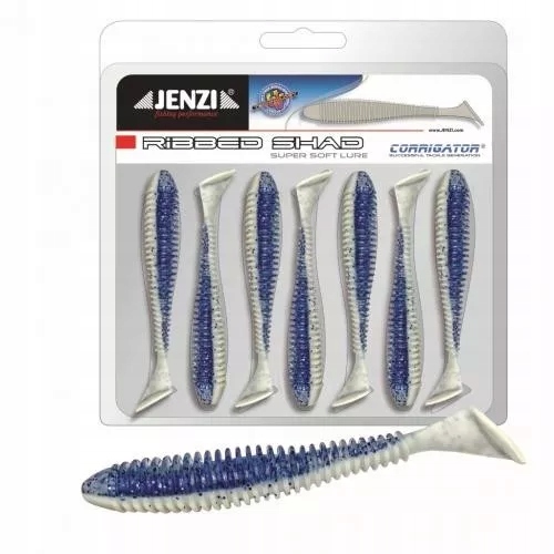 Guma Jenzi Stinger Hunter 10cm 4 Blue-White"