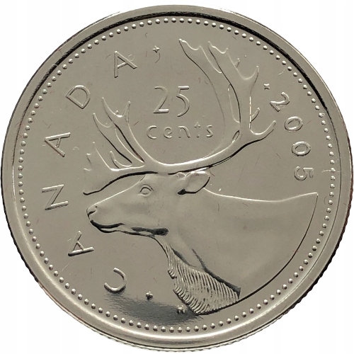 58884. Kanada, 25 centów, 2005r.