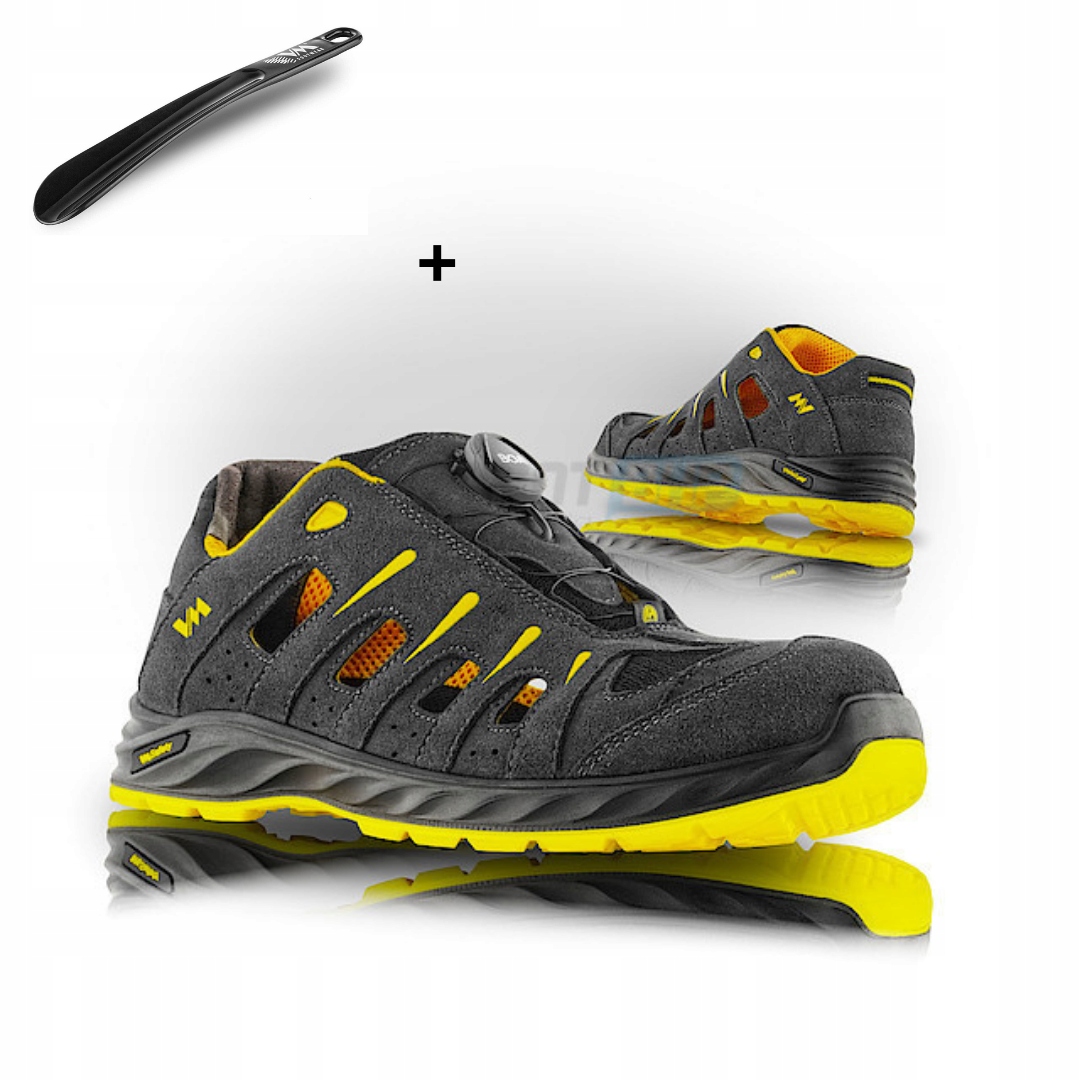 Sandały Robocze Ochronne Męskie Bhp VM Bilbao Boa S1 Esd r. 42