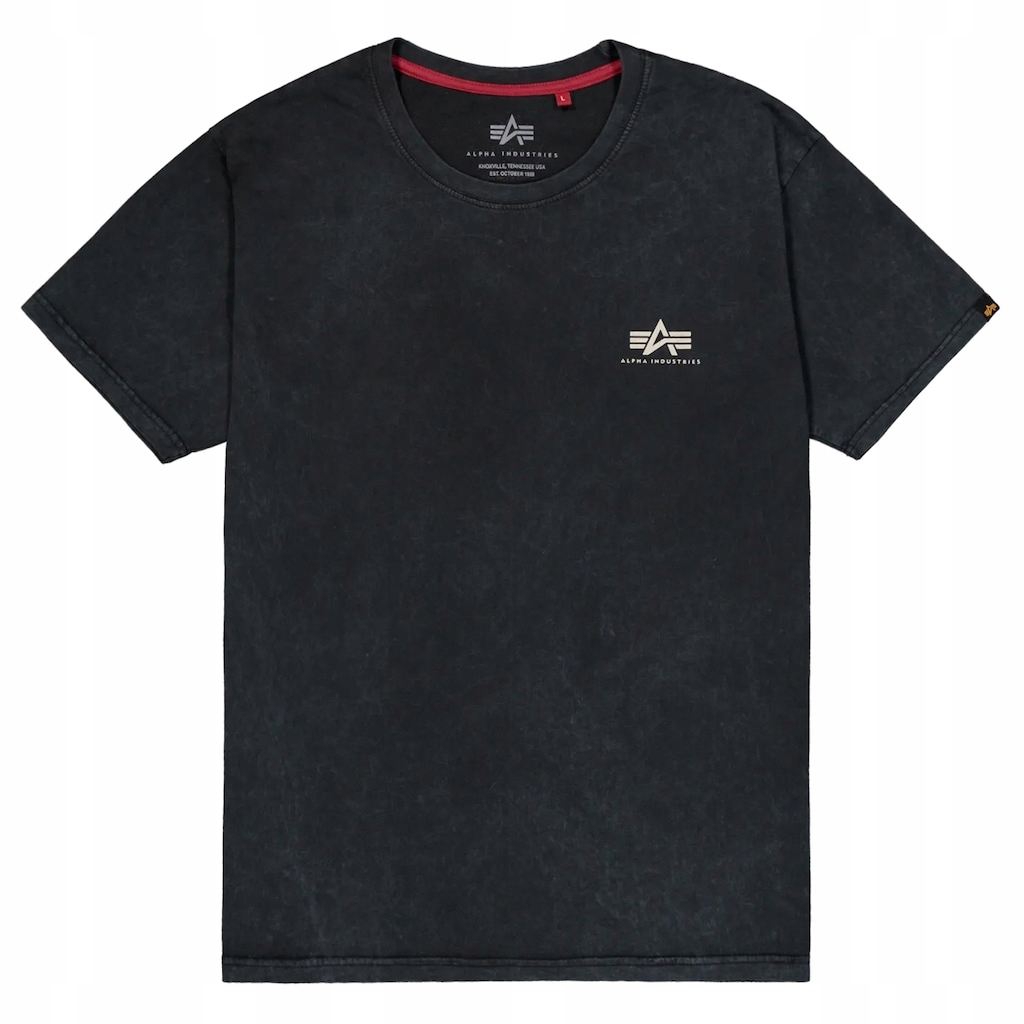 Tričko Sportovní bavlněné tričko Alpha Industries Legend Black M