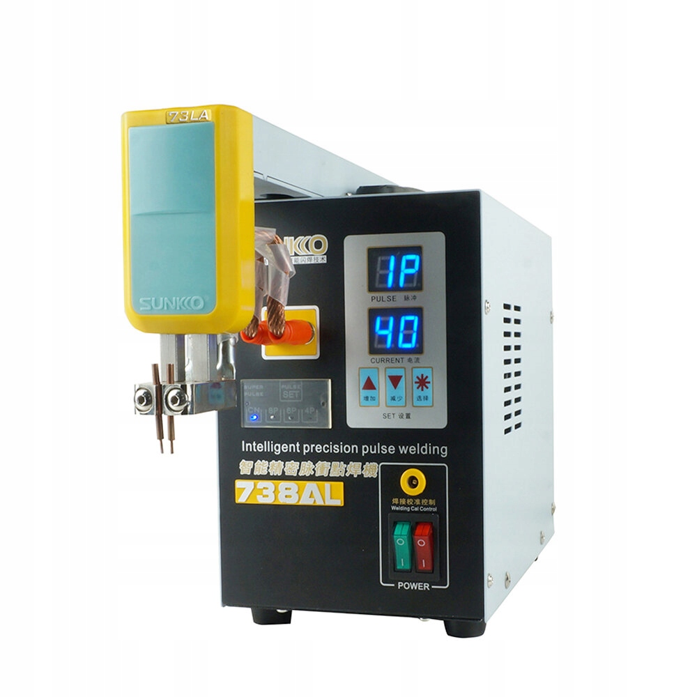 ZGRZEWARKA SPAWARKA SUNKKO 738AL PUNKTOWA RĘCZNA Prąd spawania 50 A