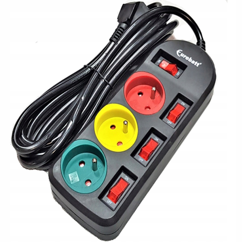 

Przedłużacz Listwa Zasilająca 3M 3GNIAZDA