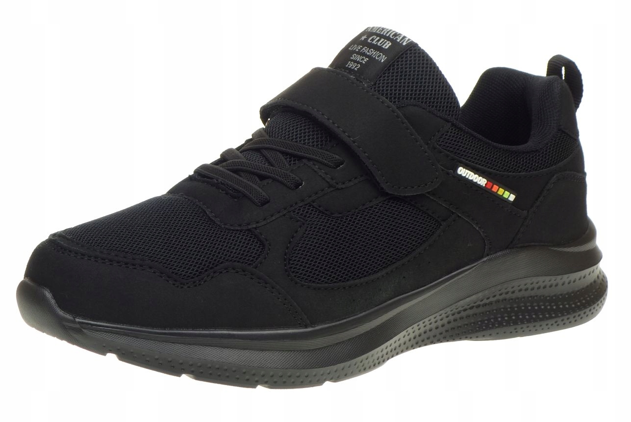 Sportovní boty Pro Mládež American Club Lehké Adidasy na suchý zip 40