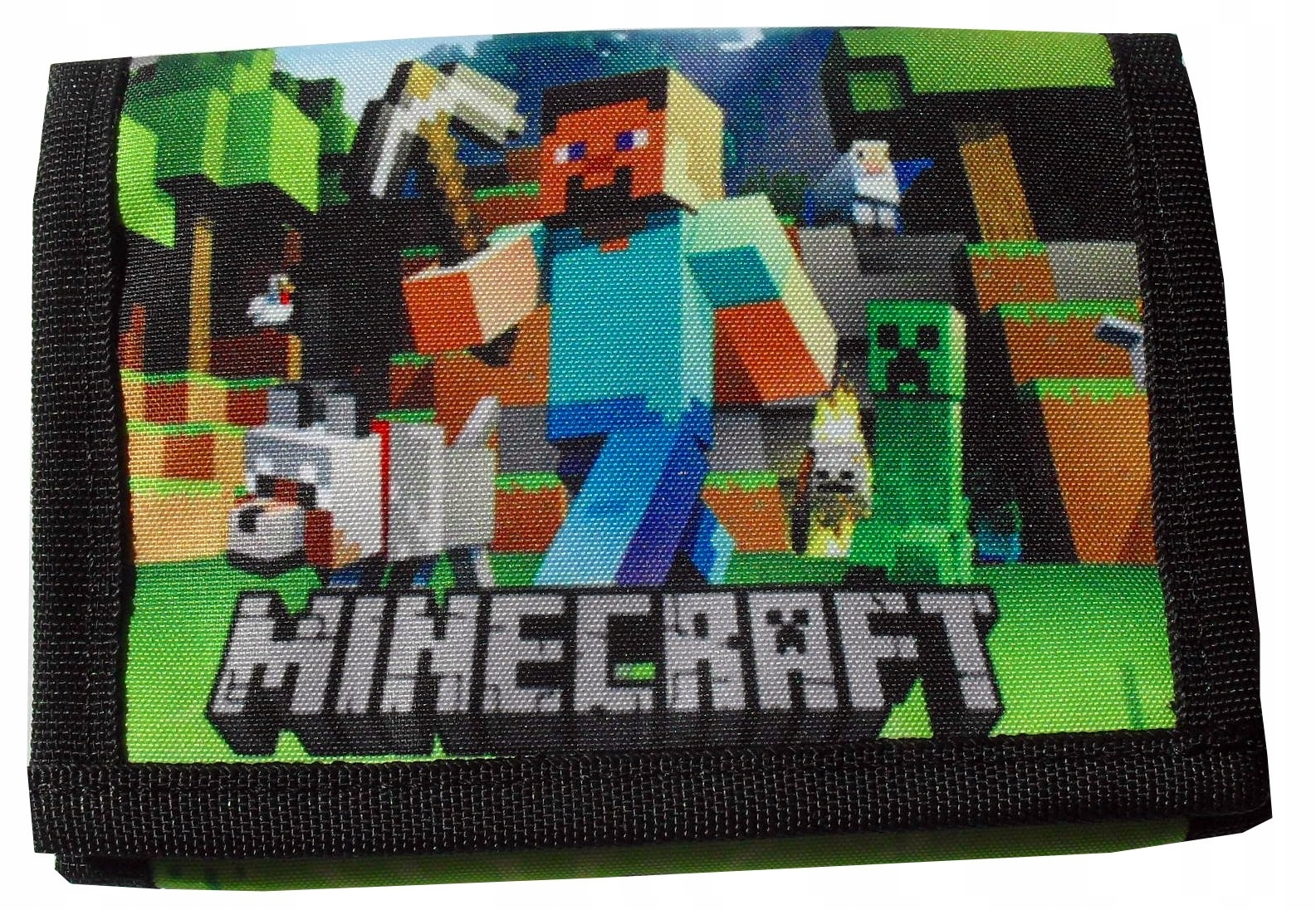 

Portfel dziecięcy rozkładany motyw gry Minecraft