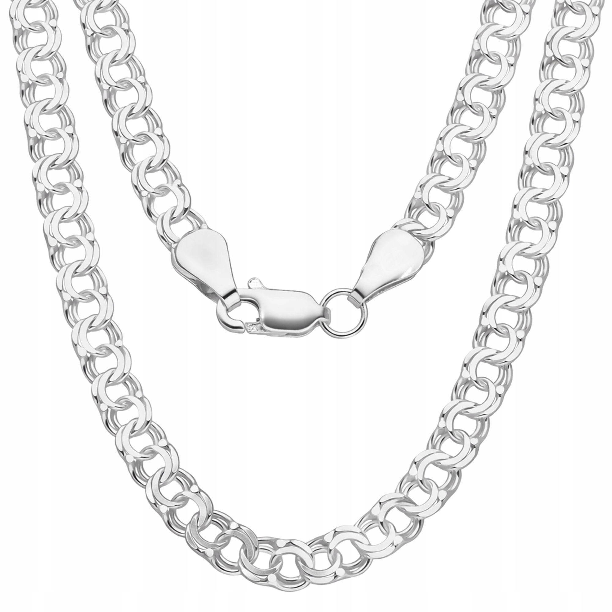 Řetízek Garibaldi řetěz stříbro 925 4.5 mm 45 cm