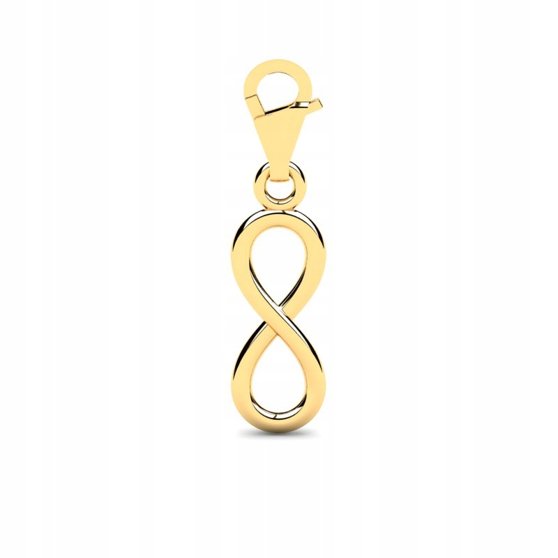 

Charms Złoty Infinity Nieskończoność 14KR