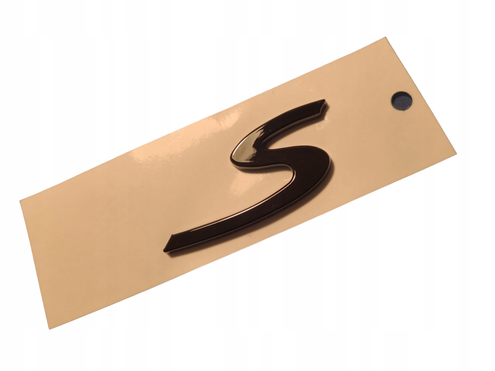 

Emblemat napis do Porsche S Black Glossy