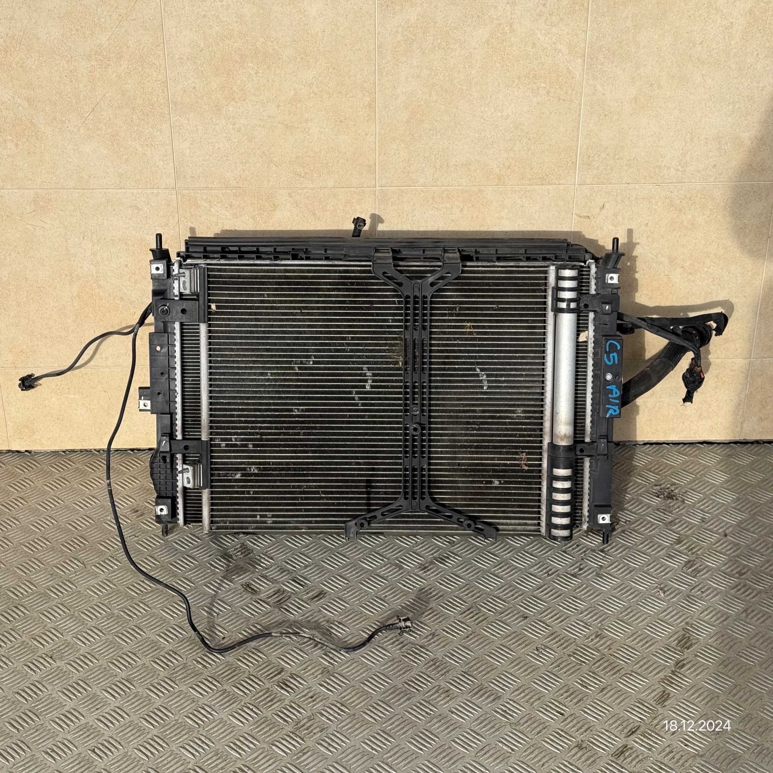 radiator CITROEN C5 AIRCROSS 2018 ROK