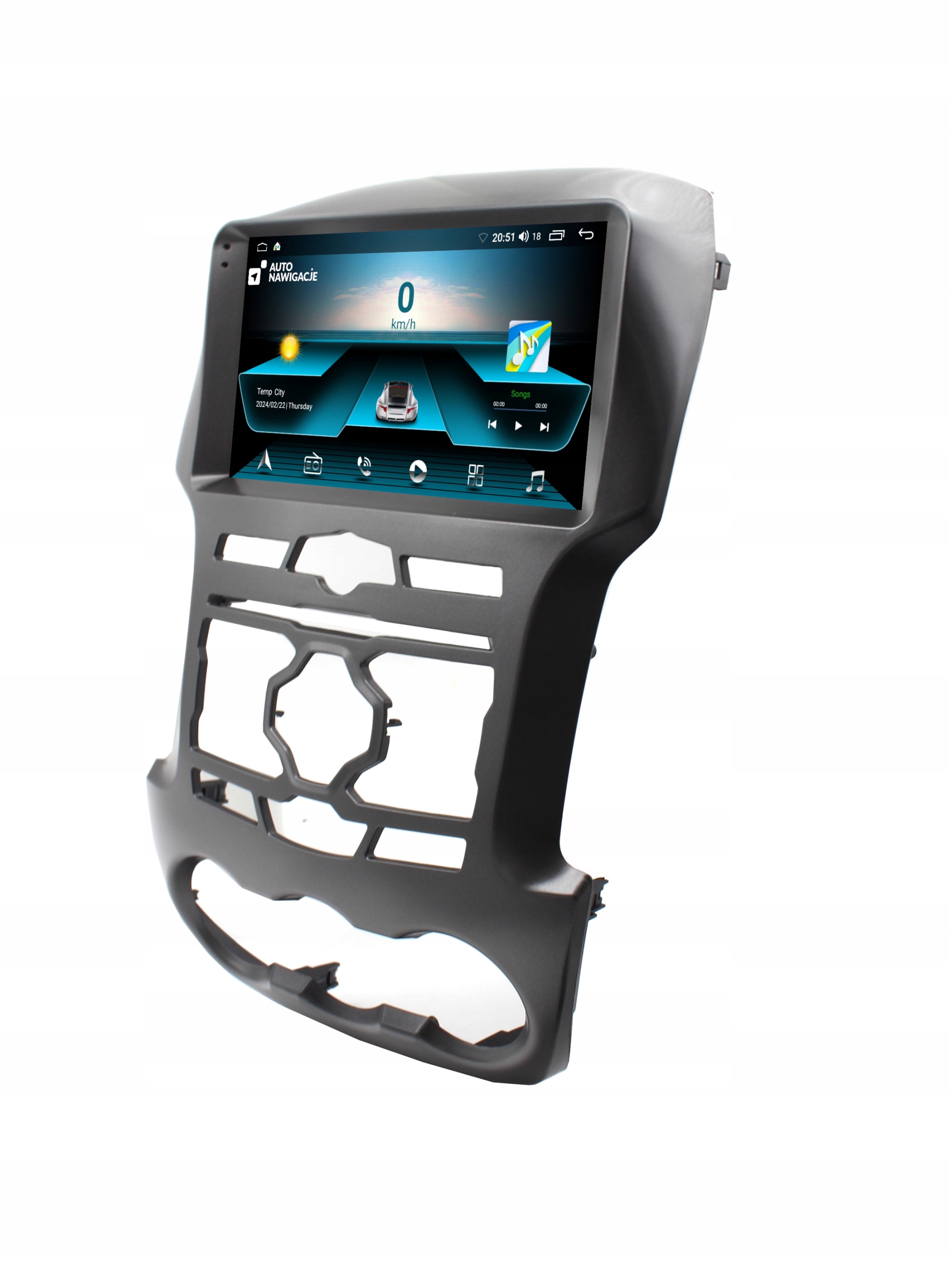 RADIO NAWIGACJA GPS FORD RANGER 2008-2012 ANDROID EAN (GTIN) 5903814321635