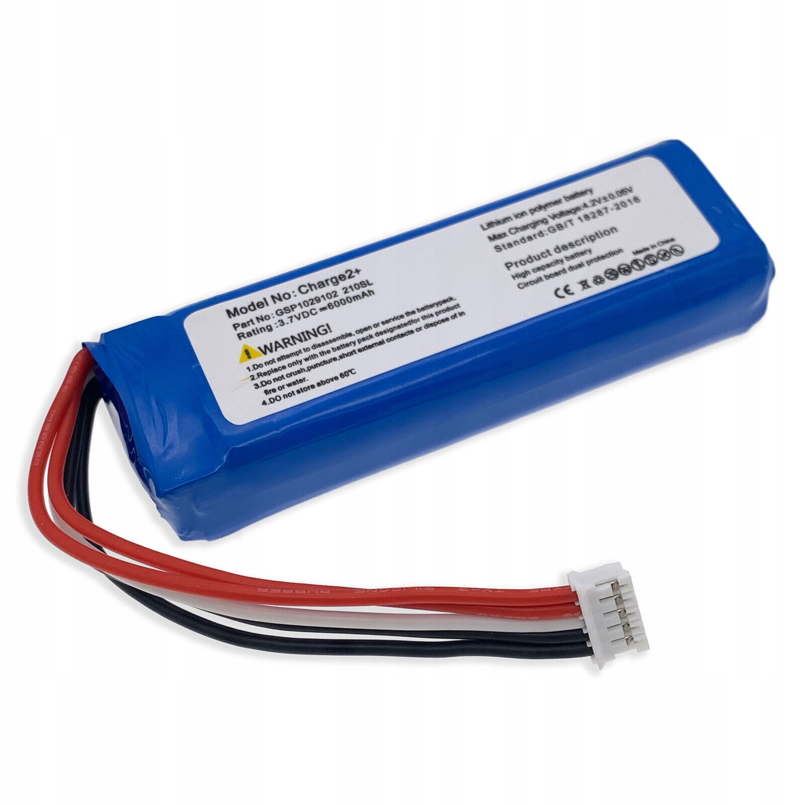 Oryginalna bateria 6000mAh do JBL Charge 2/2+/3 (210SL/310SL),CHARGE2