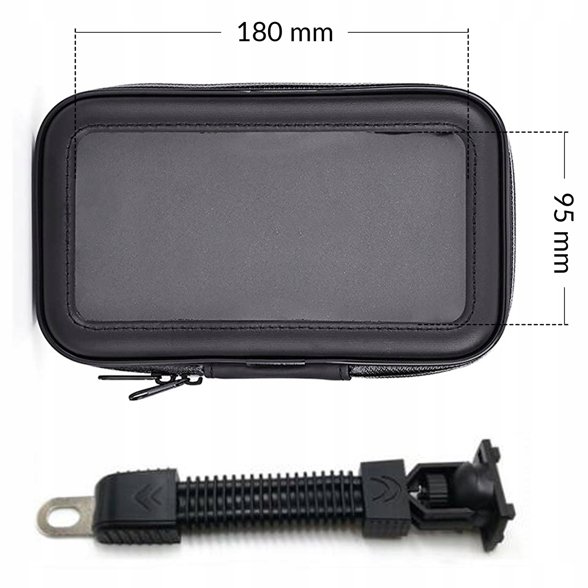 UCHWYT NA TELEFON TORBA MOTOCYKLOWA ROWEROWA WODOODPORNA Producent inny