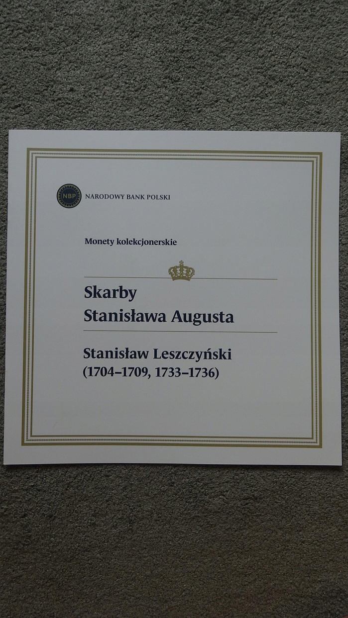 Folder 50 zł 2023 STANISŁAW LESZCZYŃSKI ,stan I