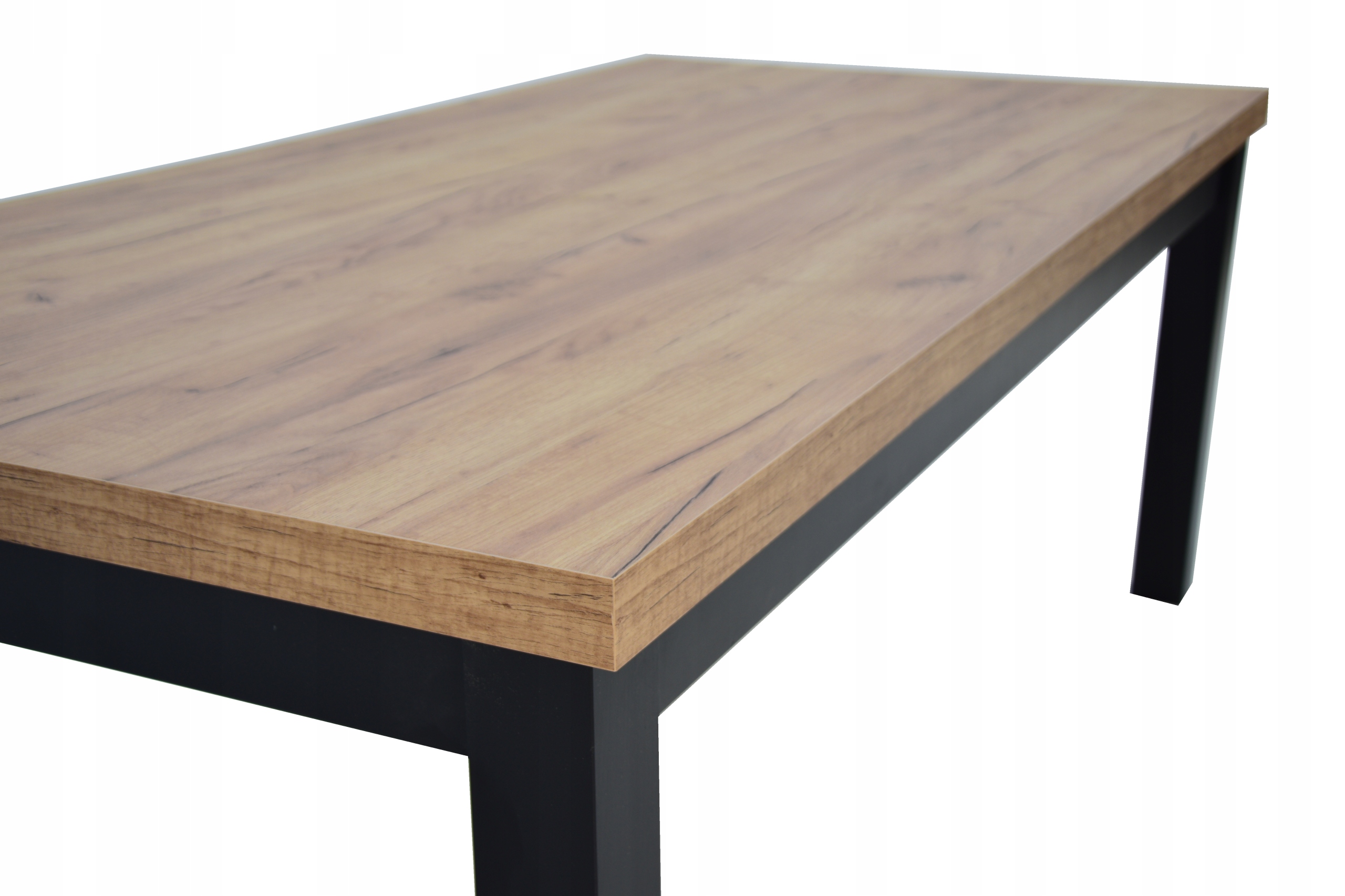 KOMPLET 10x modne krzesła DUŻY stół 2,5m do SALONU Kolor korpusu stołu czarny