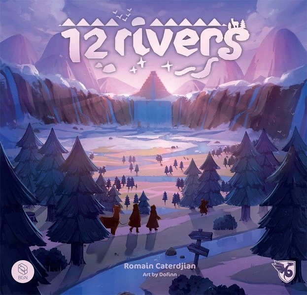 12 Rivers fantasy desková hra