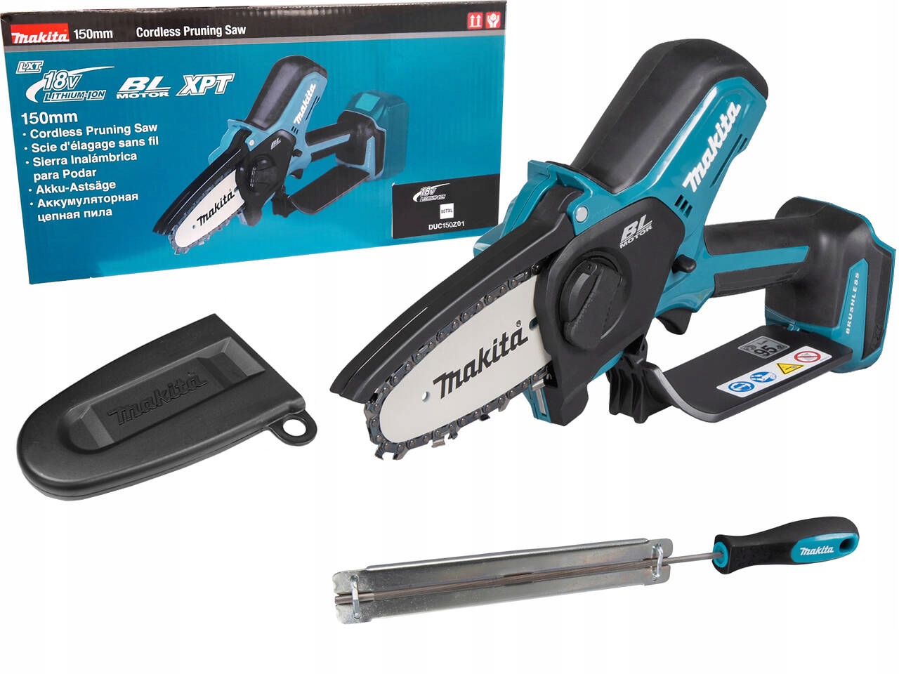 Makita Lekka piła pilarka do gałęzi 18V 15cm DUC150Z01 Pilnik