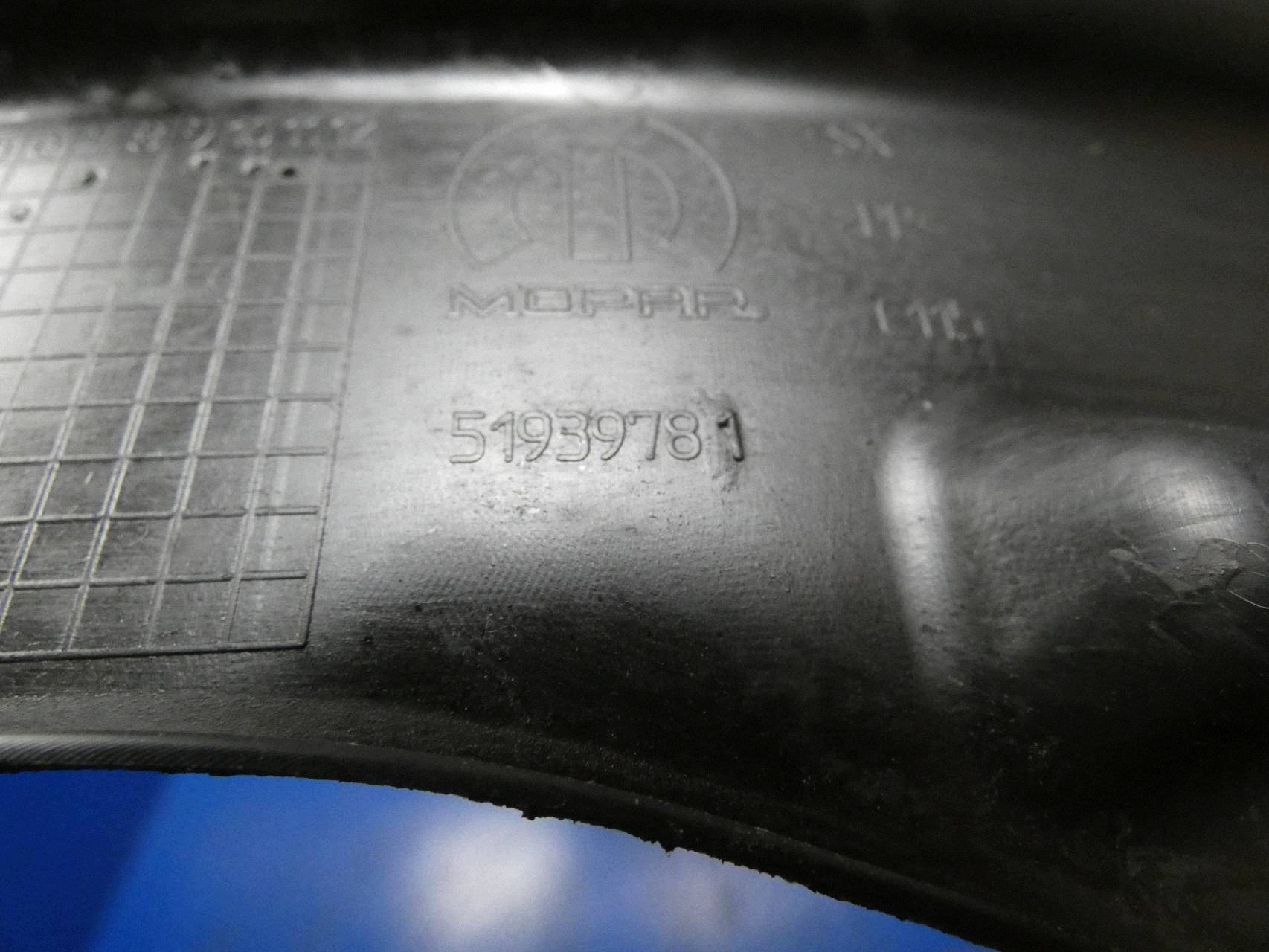 FIAT 500X 500 X mudguard left rear part rear. left