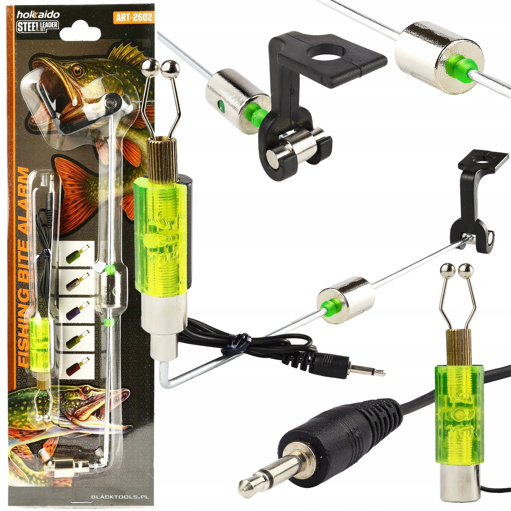 СВИНГЕР УКУС СИГНАЛИЗАТОР НОК РЕГУЛИРОВКА НАГРУЗКИ LED JACK 2,5 ХОККАЙДО