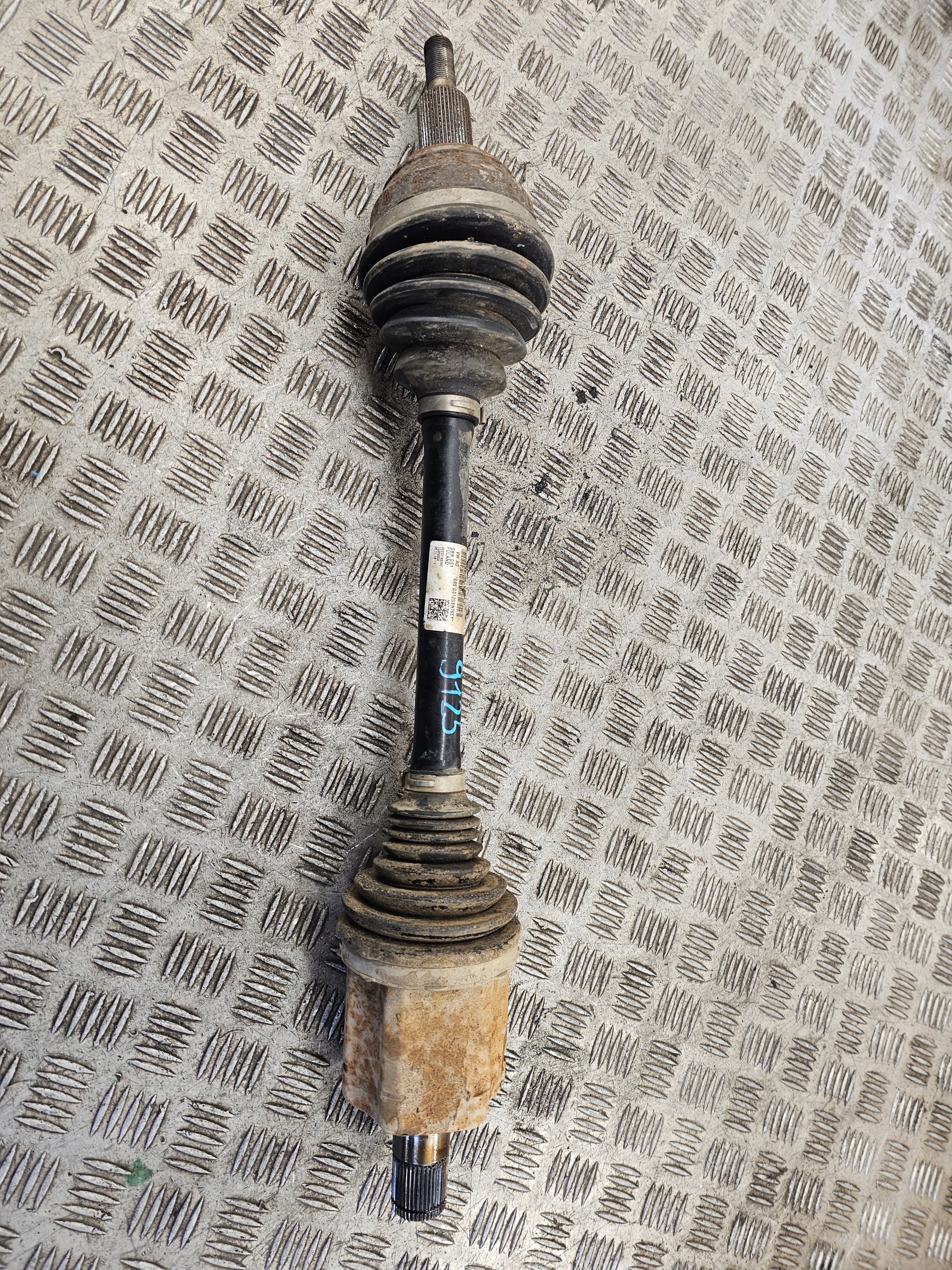 semi-axis left front VW CRAFTER II MAN TGE 2.0 TDI 4X4 4MOTION 2N0407271J