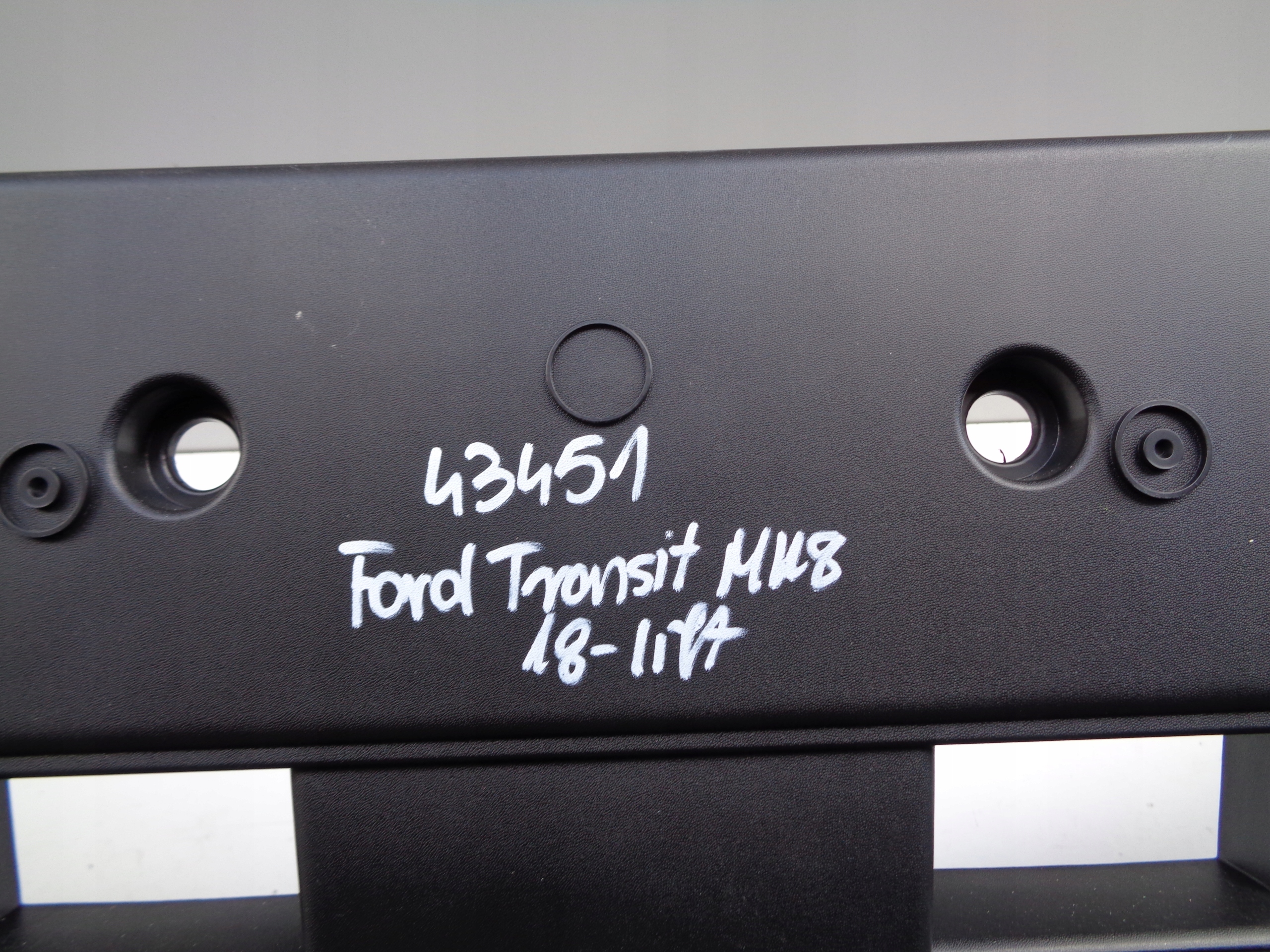 new front bumper FORD TRANSIT MK8 18- LIFT NR 43451