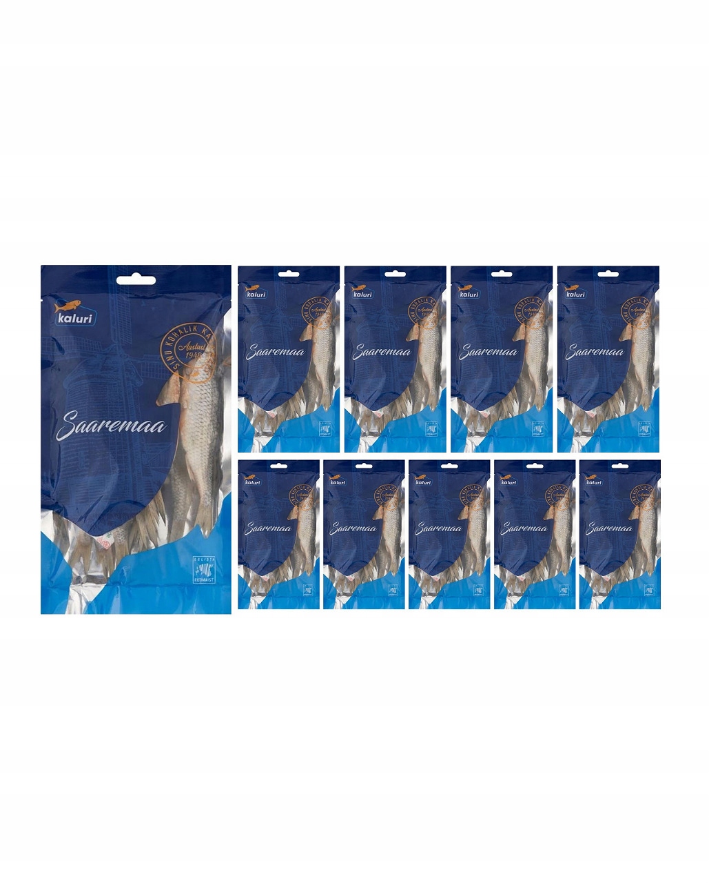 Płoć suszona 10 x 200 g Kaluri