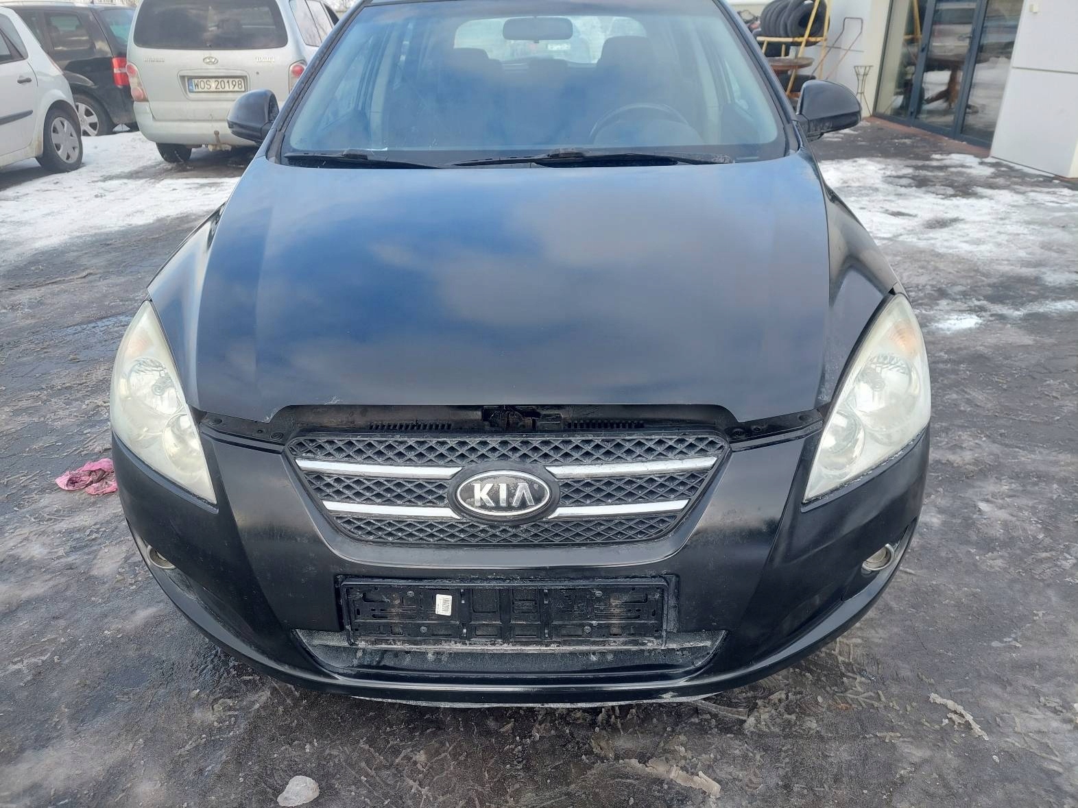 complete front KIA CEED and 1K bonnet bumper fenders lights