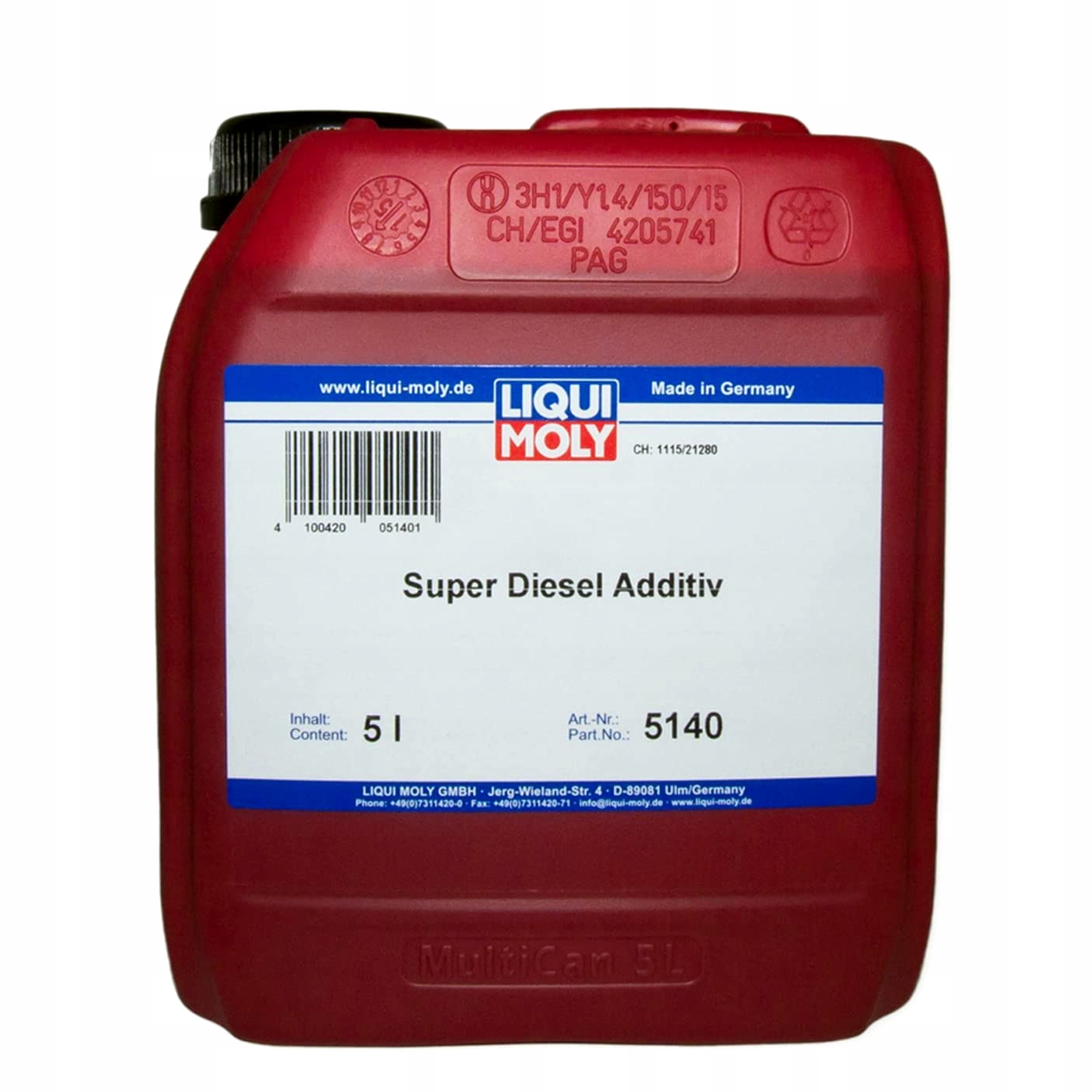 LIQUI MOLY DODATEK DO OLEJU NAPEDOWEGO 5L 5140