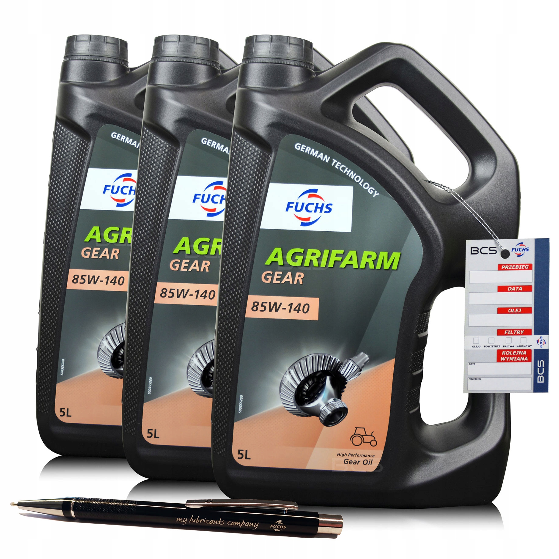 15 LITRÓW FUCHS AGRIFARM GEAR 85W140 OLEJ PRZEKŁADNIOWY 15L