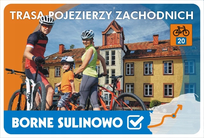Magnes Turystyczny Trasa Pojezierzy Zachodnich (20) Borne Sulinowo Mały