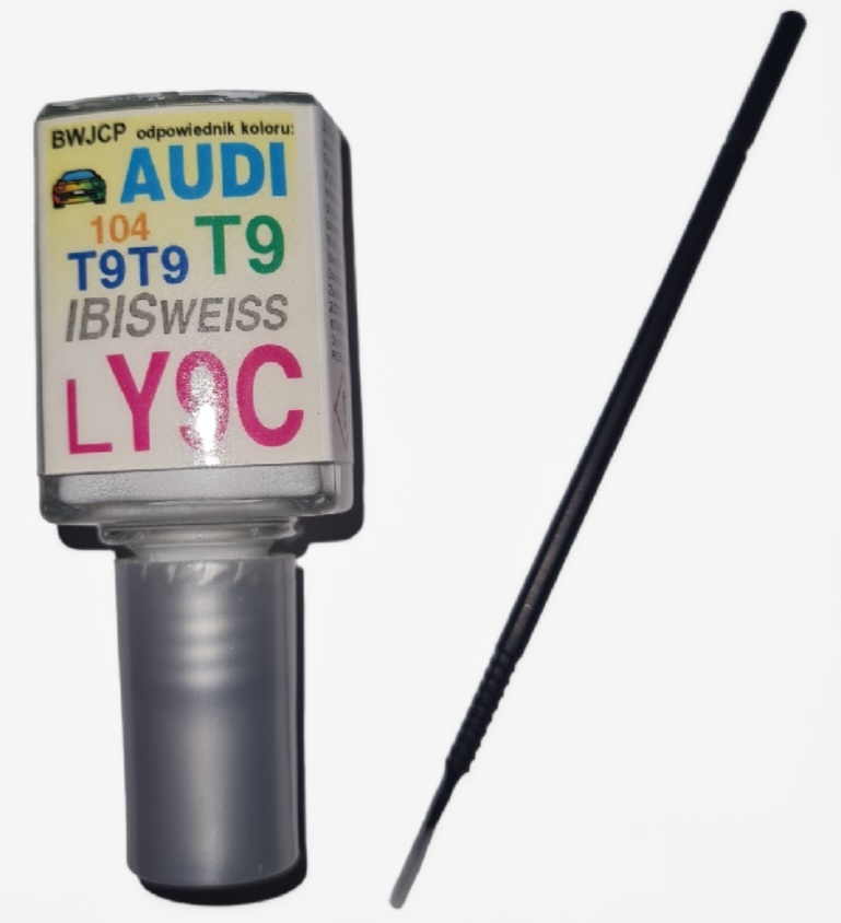 Zaprawka Audi LY9C Ibisweiss Ibis Weiss 104 T9 T9T9