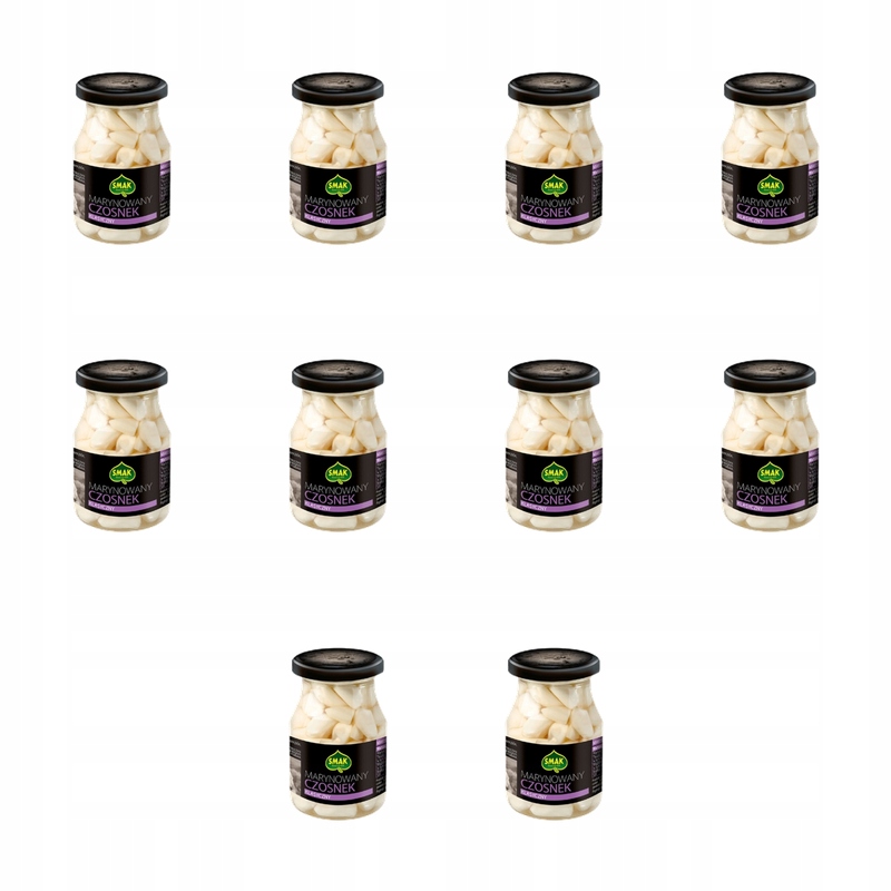 Czosnek marynowany klasyczny 190/120 g Smak X10