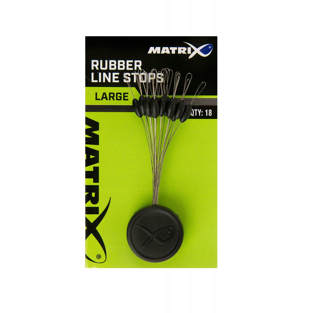 Matrix Rubber Line Stops Large 18szt.