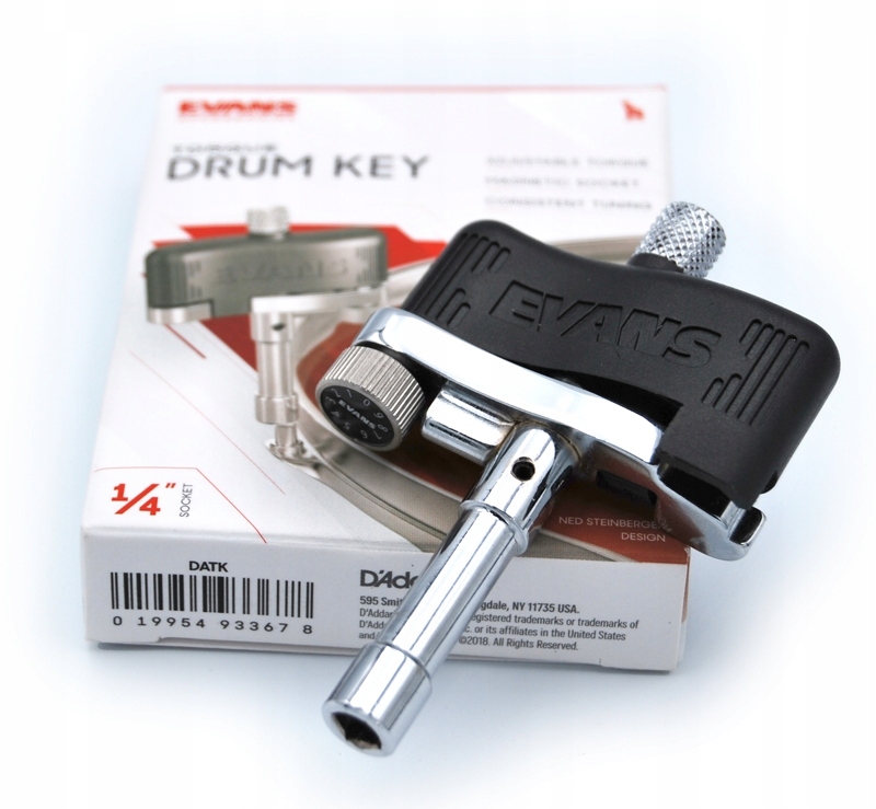 Evans Datk – Momentový klíč pro ladění bicích nástrojů