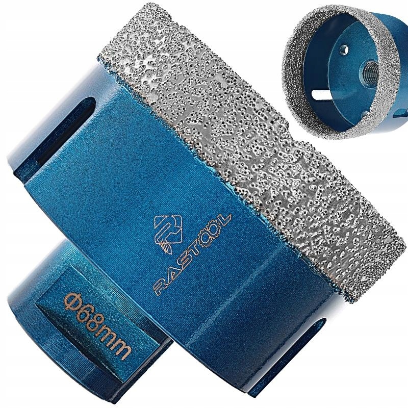 

Otwornica Diamentowa Do Gresu 68MM Wiertło M14 Pro