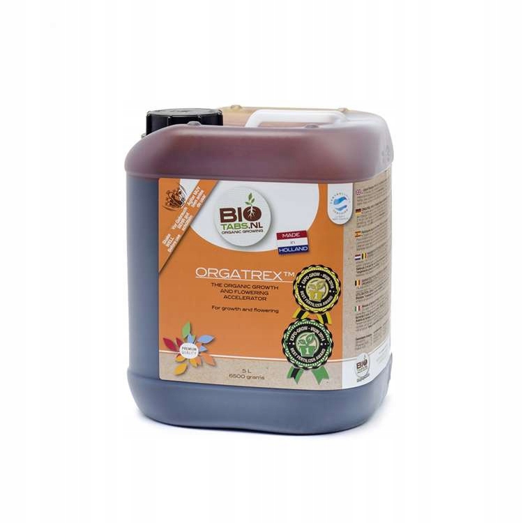Biotabs Orgatrex 5L – organický stimulátor zlepšuje úrodu a tvorbu