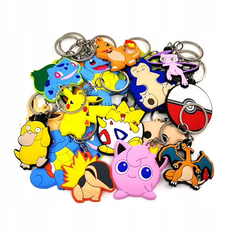 Brelok do kluczy breloczek Pokemon Pokebal Pikachu Marka GW