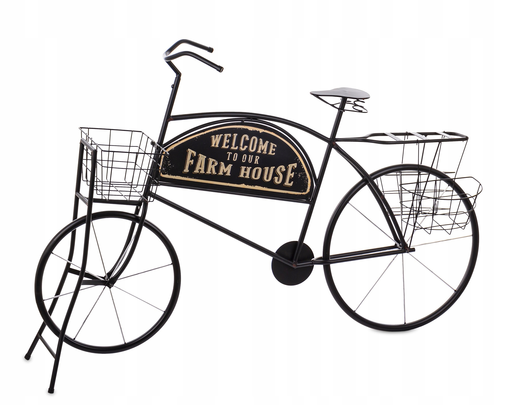Držiak Na Kvetináč na bicykel kovová záhrada na kvety záhradný bicykel provence loft