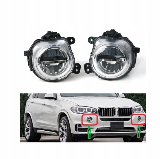 HALOGEN LAMPA LEDOWA LED BMW X5 F15 F16 F25 Producent części Inny